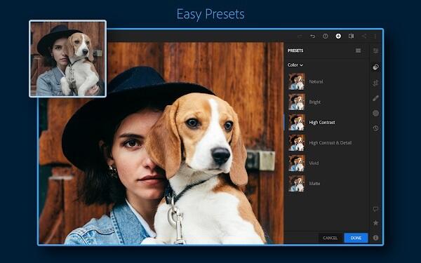 adobe lightroom mod apk