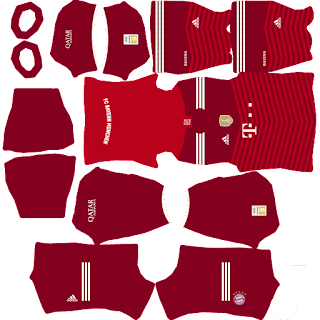 Bayern Munich dls kit 2022 home