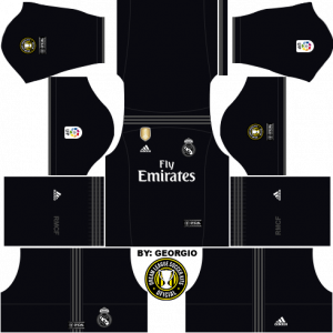 Dream League Soccer DLS 512×512 Real Madrid Away Kits 300x300